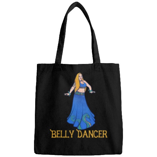 Belly Dance Art blue belly dance Bags