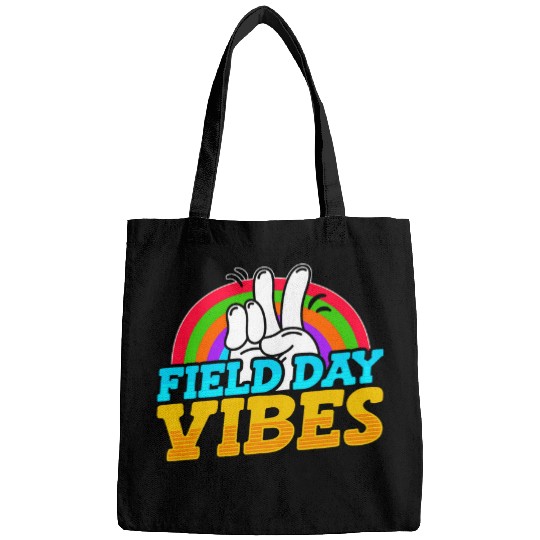 Field Day Vibes Teacher Student Kids School Outdoor Events Bags