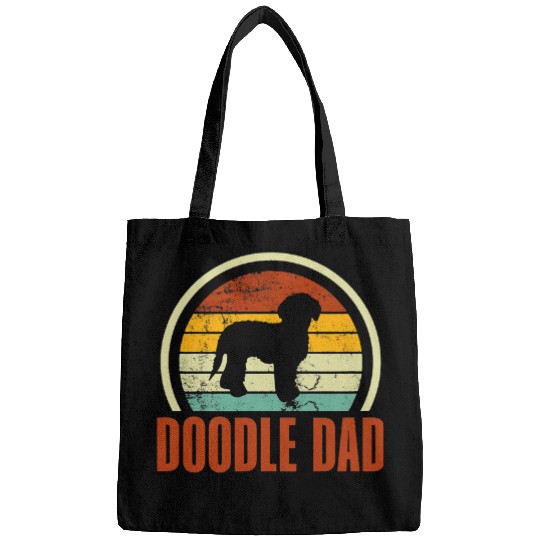 Goldendoodle Mens Doodle Dad Dog Dad Goldendoodle Labradoodle Retro Doodle Dog Bags