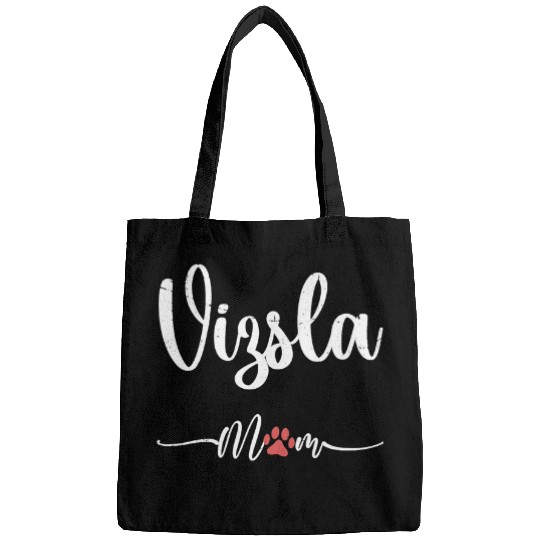 Dog Vizsla Mom Gift Womens Dog Lovers Vizsla Mom Bags