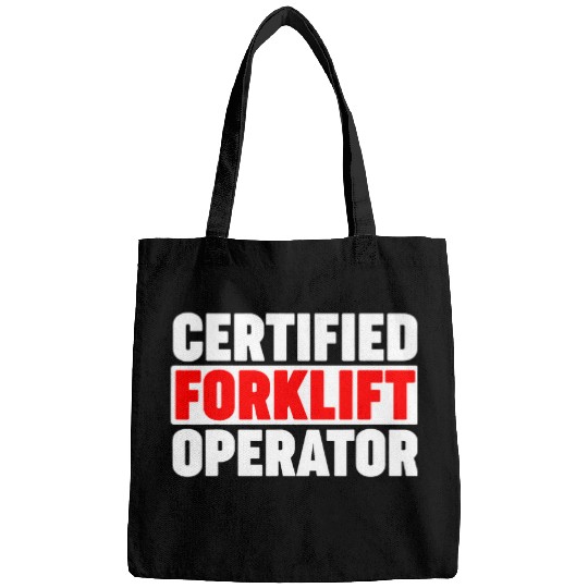 Certified Forklift Operator Bags