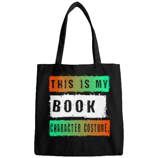 Reading Book This is my Book Character Costume Reading Teacher Librarian Reader Bags