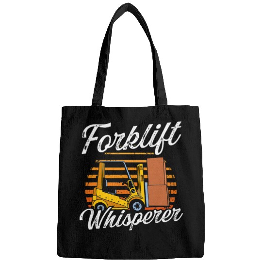Forklift Whisperer Forklift Operator Forklift Driver Bags