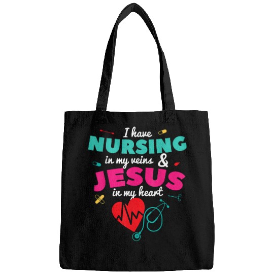 Nursing nurses Christian Nursing Student Graduation RN LPN Registered Bags