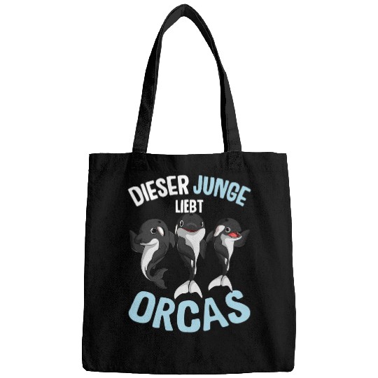 Whales Orca Boy Whale swords Whale Killer Whale Bags