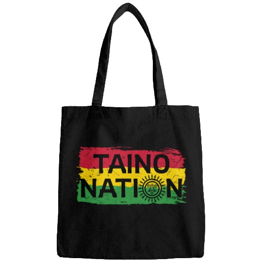 Boricua Boriken Art Puerto Rico Indian Taino Nation Bags