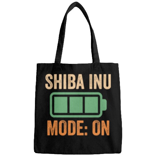 Dog Shiba Inu Mode On Crypto Bags