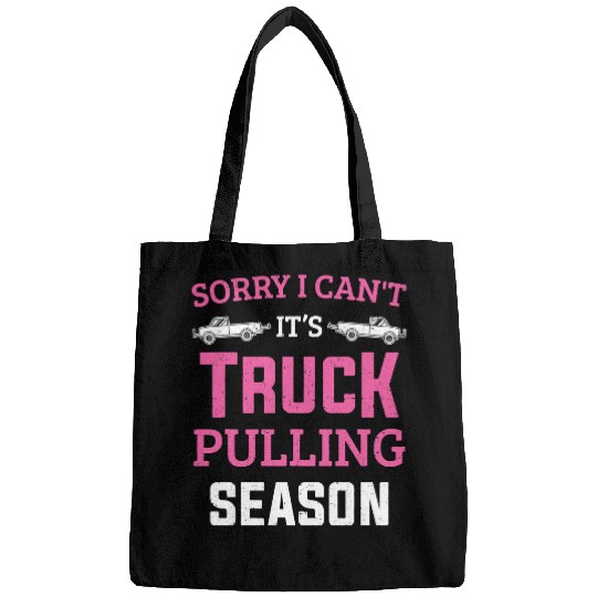Tractor driving Pulling Tractor Pull Tractor Pulling Season Women Bags