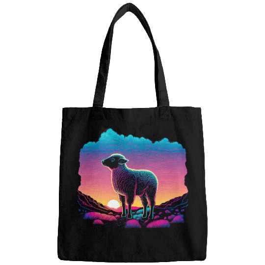 Retro Aesthetic Lamb Bags