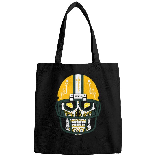 Skeletons Skulls Dia de Muertos Day Of Deads Sugar Skull Halloween 2 Skull Bags