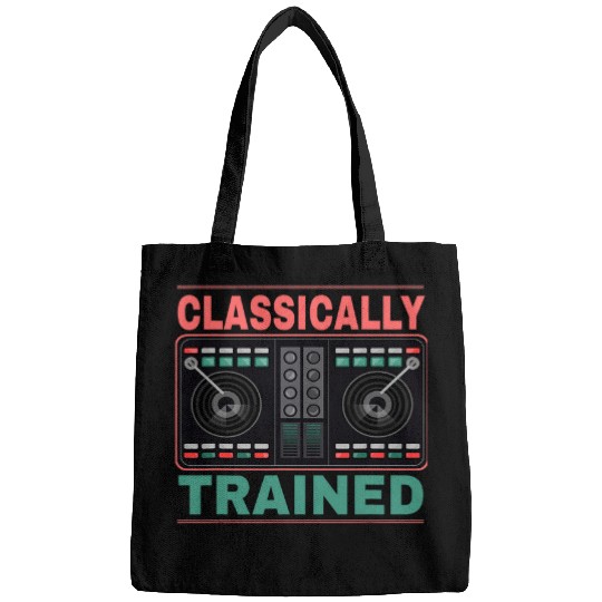 Funny Classically Trained Music Lover DJ Artist Bags