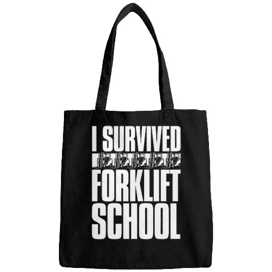 Forklifter Warehouse Logistics Certified Forklift Operator 2 Bags