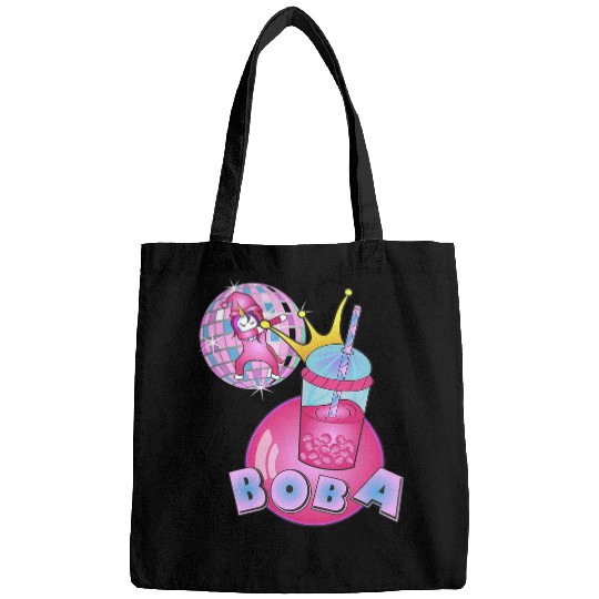 Pink Dabbings Unicorns and Bubble gum boba tea Pink Boba Bags