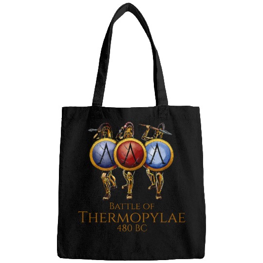 Ancient Greek History Battle Of Thermopylae Sparta Bags
