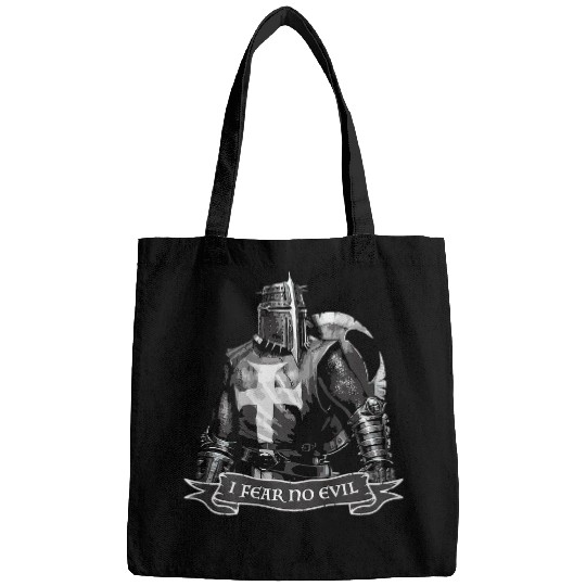 Christian Crusader I Fear No Evil Knight Templar Warrior Of God Christ Bags
