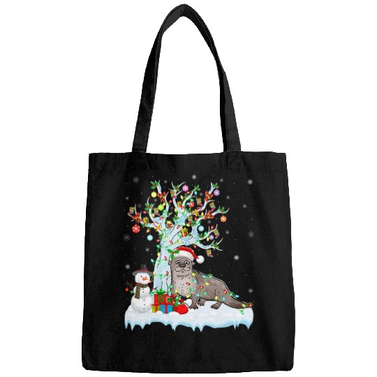 Otters Sea Otter xmass Element Tree Lighting Sea Otter Christmas 26 Bags