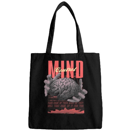 Vaporwave Mind Control Neurodiversity Neurologist Psychology Bags