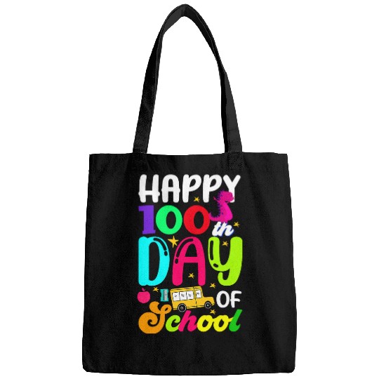 Happy 100th Day of School  100 Days of School Teacher Bags