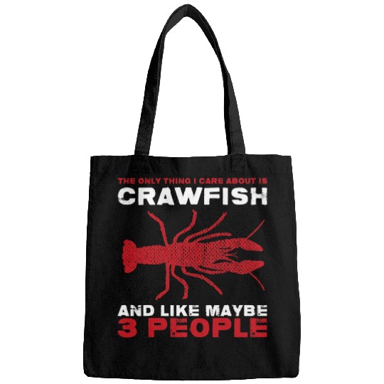 Funny Cajun Crawfish Season Boil Crew Party Art Bags