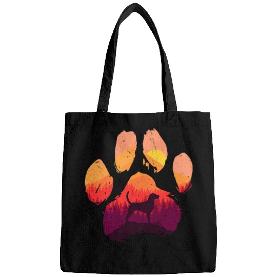 Paw English Foxhound Dog Mom Dad Men Women Bags