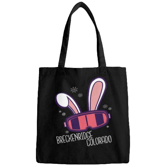 Skiing Ski Breckenridge Colorado Snow Winter Vacation Ski resort Bags