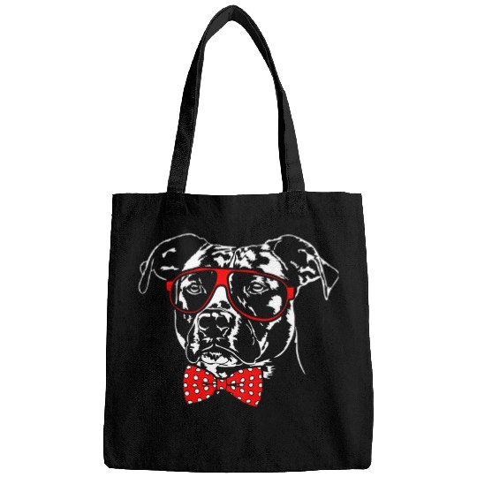 Funny Bully Cute American Staffordshire Terrier dog lover Pitbull Pitbull Dog Bags