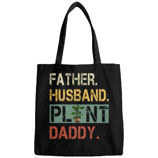 Funny Landscaper Gardener Dad Father Husband Plant Daddy Bags