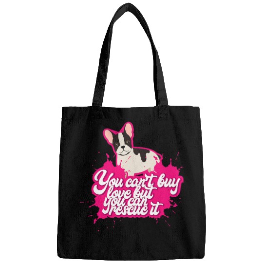 Dog Rescue Dogs Rescuer I Funny Veterinarian Gift Vet Bags