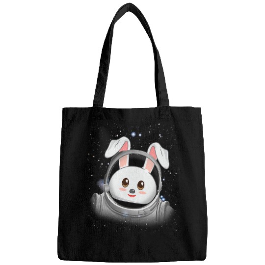 Rabbits Astronaut Space Astronomy Astronaut Easter Bunny Bags