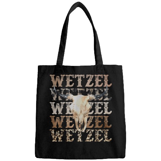 Skeletons Skulls vintages Womens Western Country Music Wetzel Bull Skull Bags