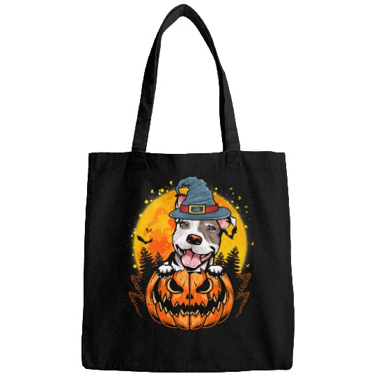 Bully Witch Pumpkin Halloween Costume Toddler Kids Boys 312 Pitbull Dog Bags