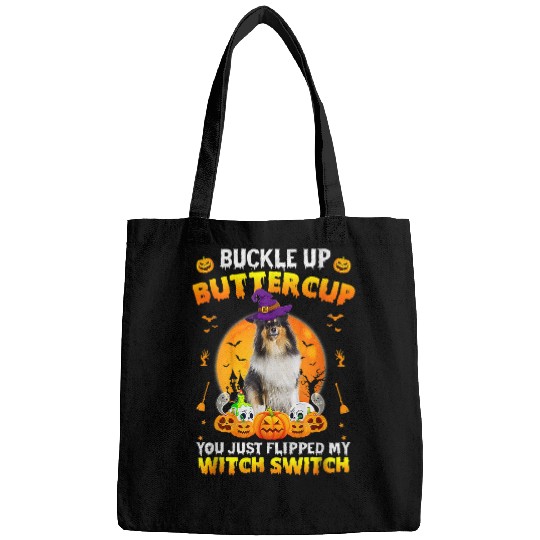 Rough Collie Dog Buckle Up Buttercup Halloween Costume 313 Bags