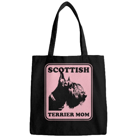 Dog Scottish Terrier Mom Scottie Dog Owner Scottish Terrier Bags