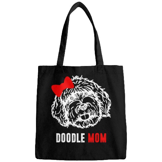 Goldendoodle Mom Cute Goldendoodle Labradoodle Dog Doodle Dog Bags