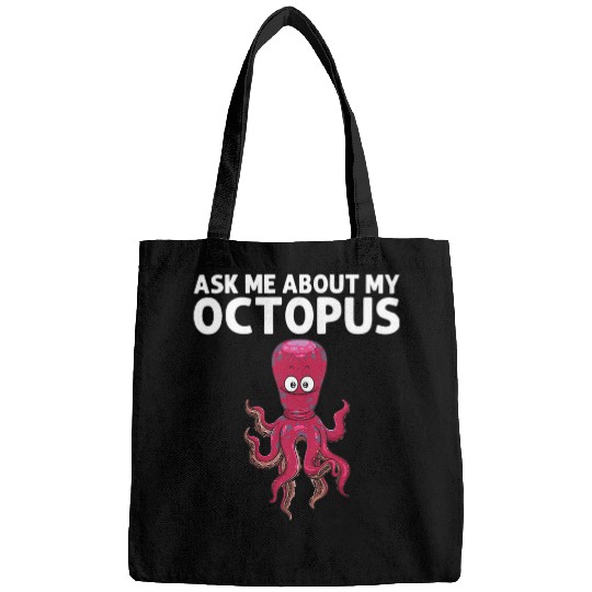 Octopuss Lover Cool Octopuss For Men Women Sea Life Ocean Biology Cephalopod 68 Bags