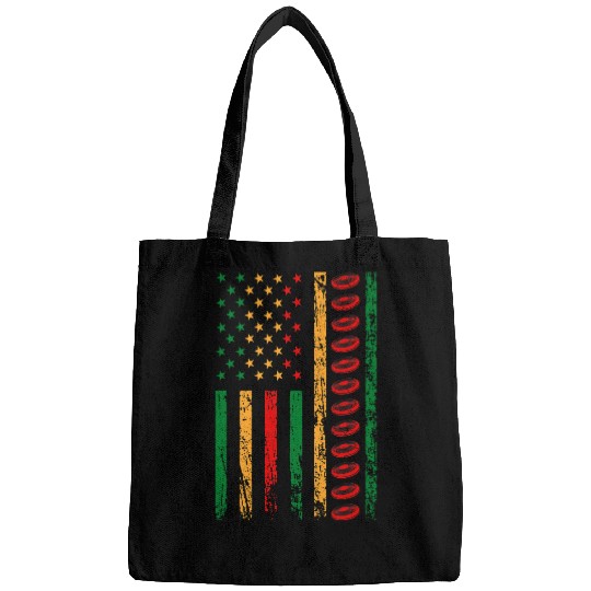 American Sports Flag Black History Month Ultimate Frisbee Bags