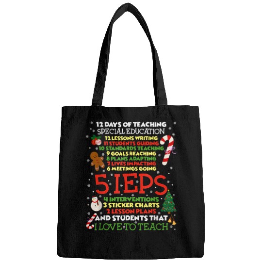 12 Days Of Teaching Special Education IEPS SPED Teacher Bags