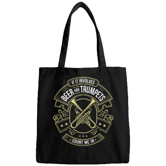 Trumpet Lover Player Trumpet Beer Trumpeter Bags