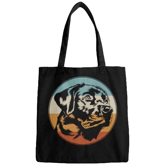 Labrador Lab Dog Retro vintages Labrador Design for Puppy Lover Dog Rescue Bags