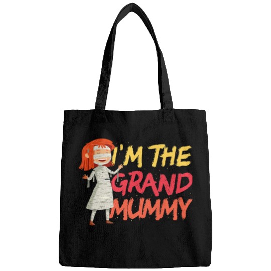 Halloween Grandma Costume Cute Grand Mummy Funny Grandmother Bags
