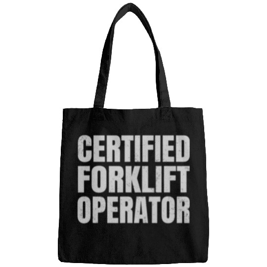 Certified Forklift Operator Forklift Driver Lift Truck Bags