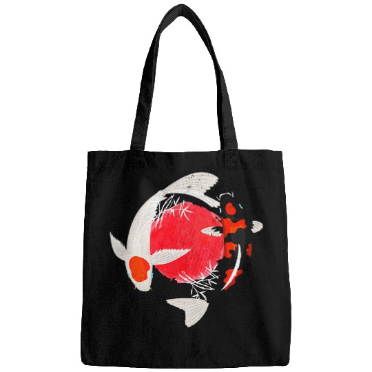 Tattoo Ink Japanese Koi Fish Tattoo vintages Art Bags