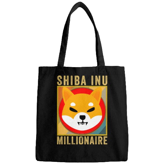 Dog Shiba Inu Millionaire Shiba Inu Coin Shib Cryptocurrency Bags