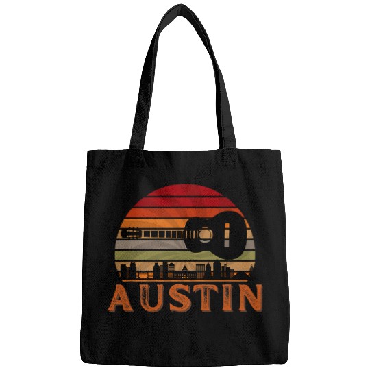 Austin Texas vintages Sunset Music Capital Bags