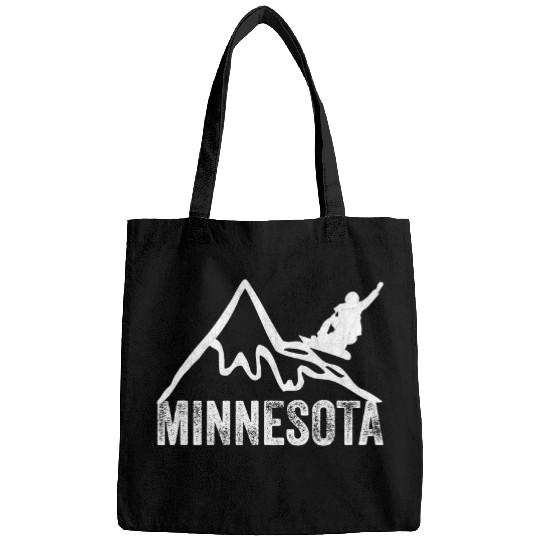 Skiing Ski Snowboarding Minnesota Classic Minnesota Cool Snowboarders Bags