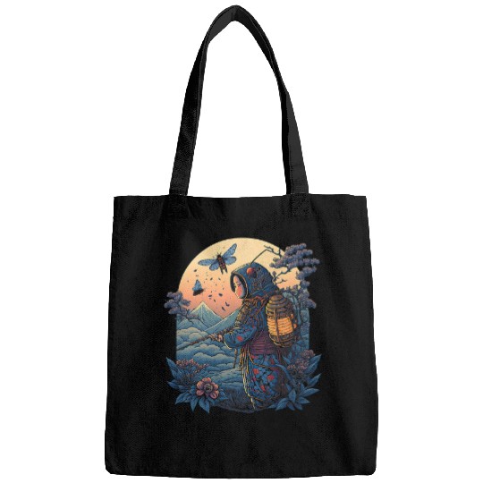 Surrealism Japanese Painting Bug Catcher Bags