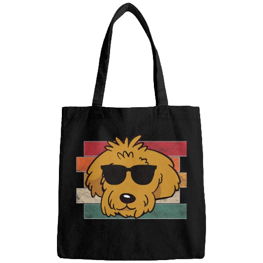 Goldendoodle Retro Apparel Goldendoodle Labradoodle for Men Women Doodle Dog Bags