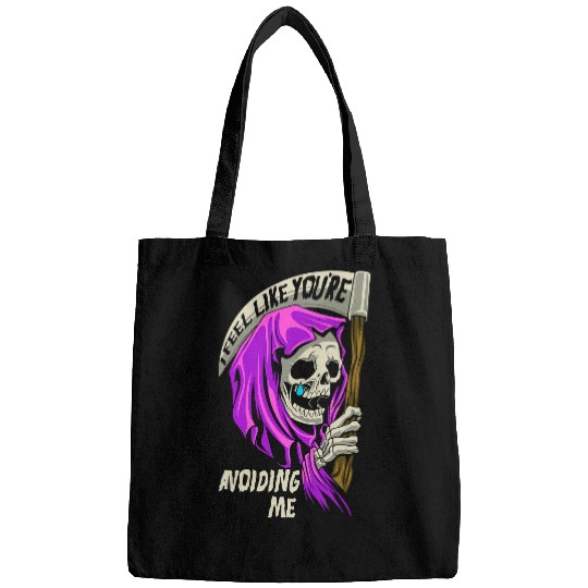I Feel Like Your Avoiding Me Grim Reaper Satanic 213 Bags