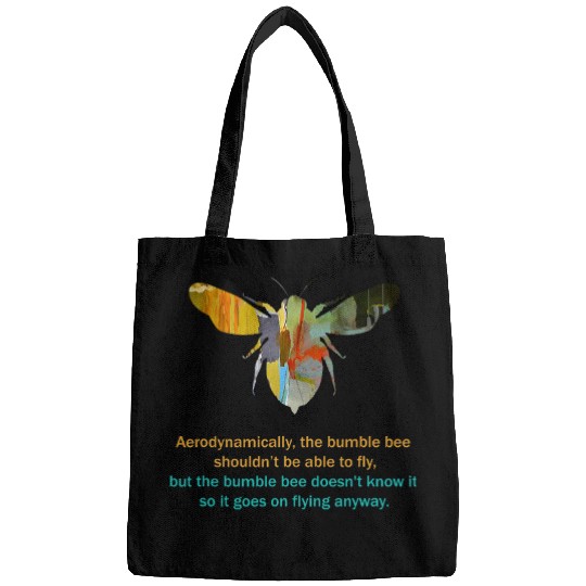 BUMBLEBEE SILHOUETTE ART Bags