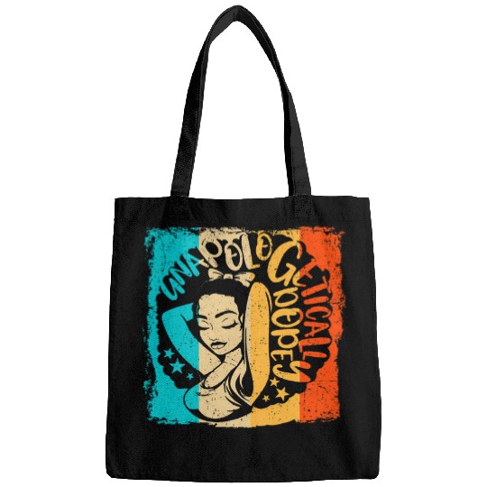 afro melanin unapologetically dope africa girl black history 2 Bags